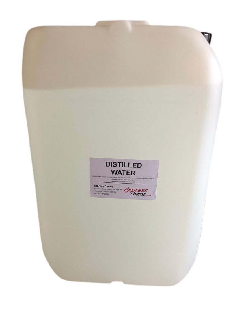 Distilled Water 100ml to 100 Litres