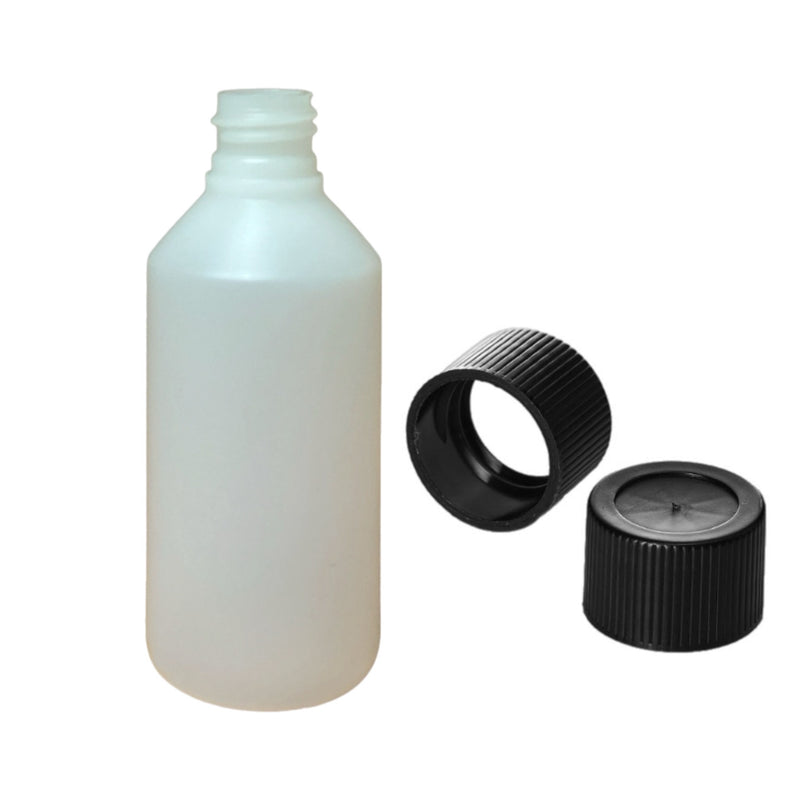 100ml Natural HDPE Plastic Bottles