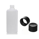 100ml Natural HDPE Large Letter Rectangular Postal Friendly Bottles