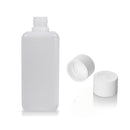 100ml Natural HDPE Large Letter Rectangular Postal Friendly Bottles