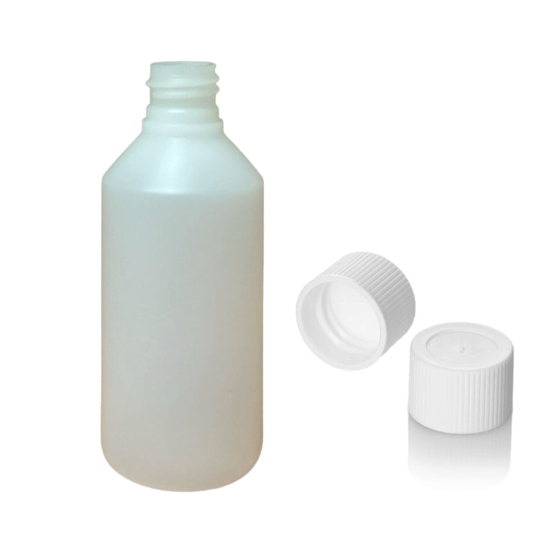 100ml Natural HDPE Plastic Bottles