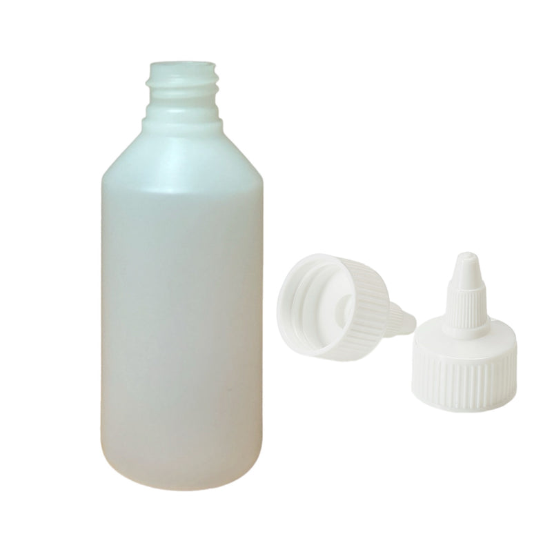 100ml Natural HDPE Plastic Bottles