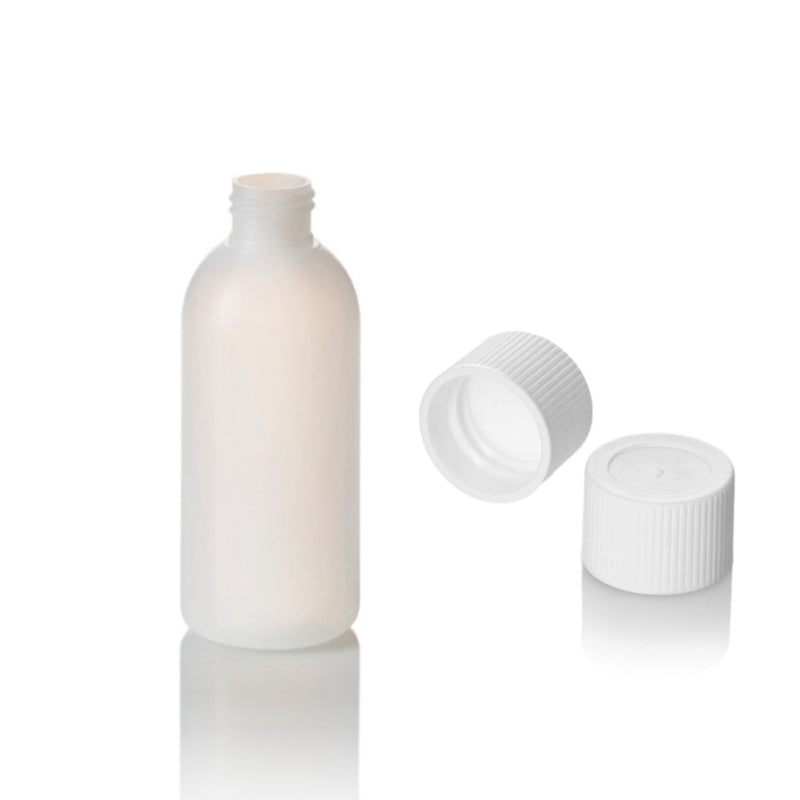 150ml Natural HDPE Plastic Bottles