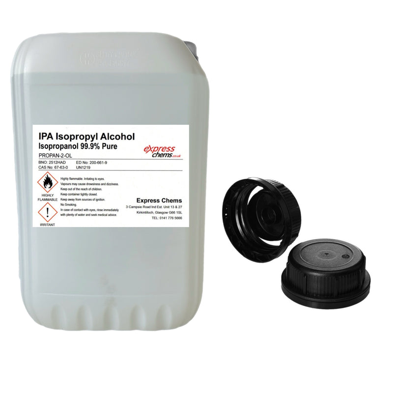 Isopropyl Isopropanol Alcohol 99.9% Pure