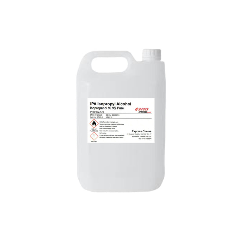 Isopropyl Isopropanol Alcohol 99.9% Pure