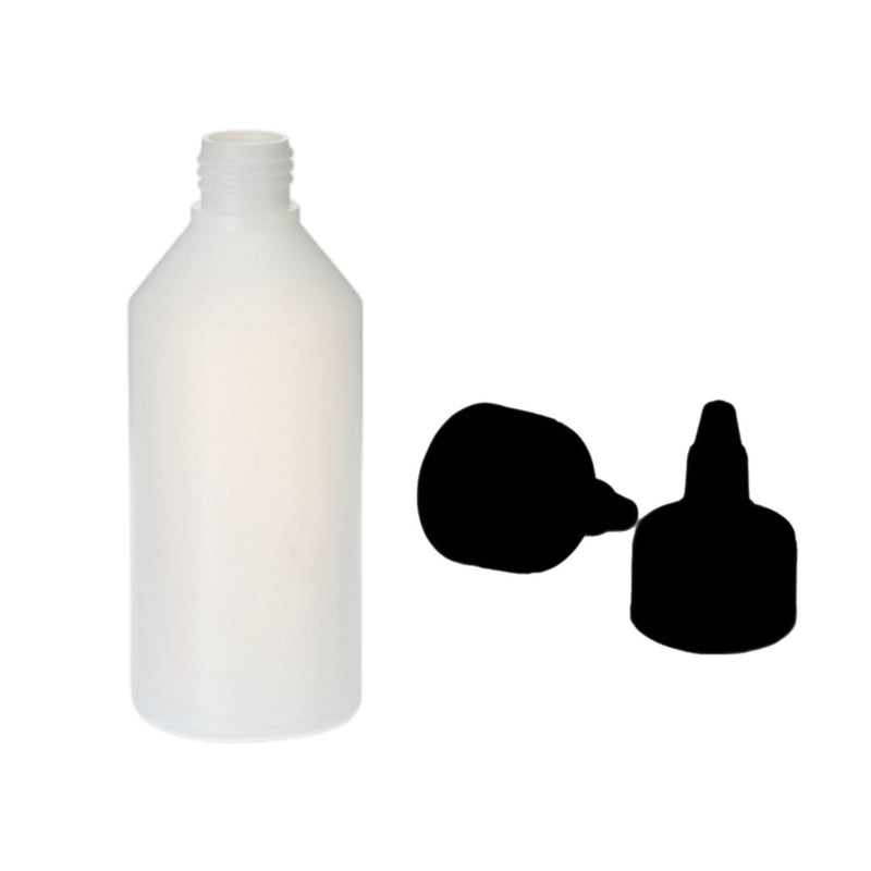 200ml Natural HDPE Plastic Bottles