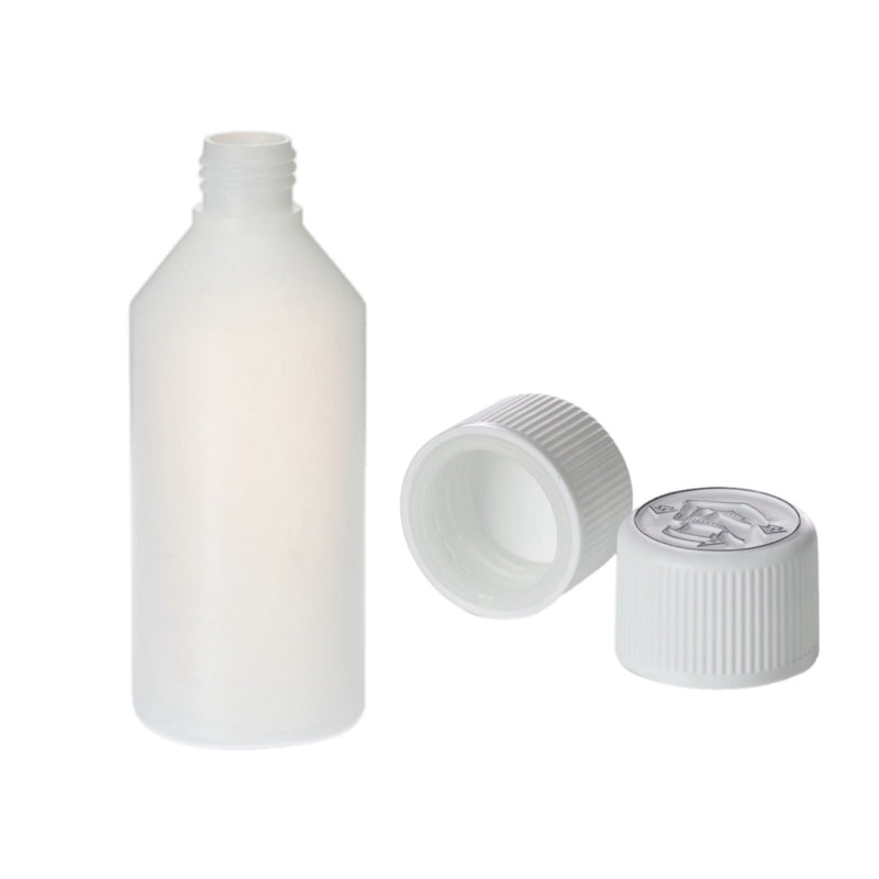 200ml Natural HDPE Plastic Bottles