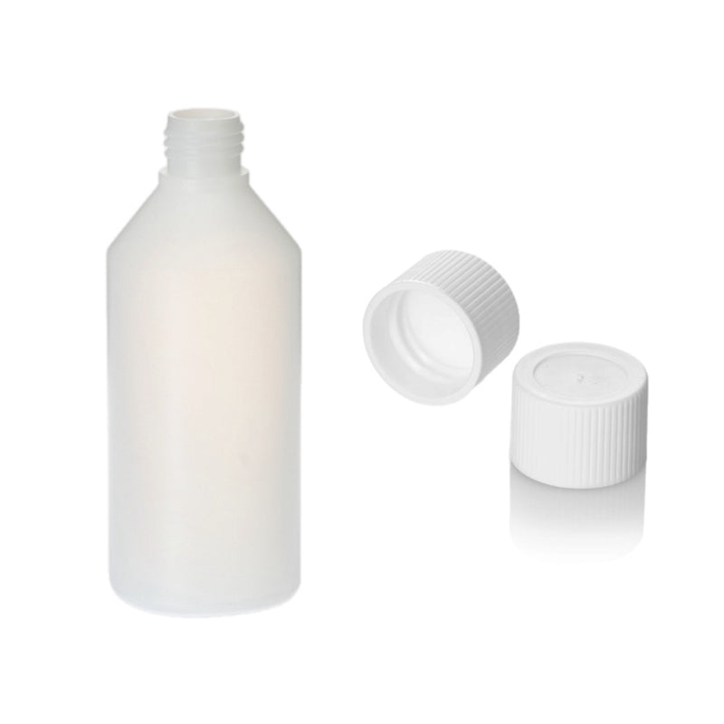 200ml Natural HDPE Plastic Bottles