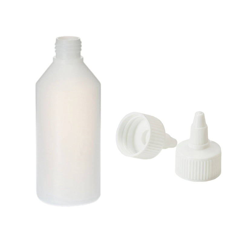 200ml Natural HDPE Plastic Bottles