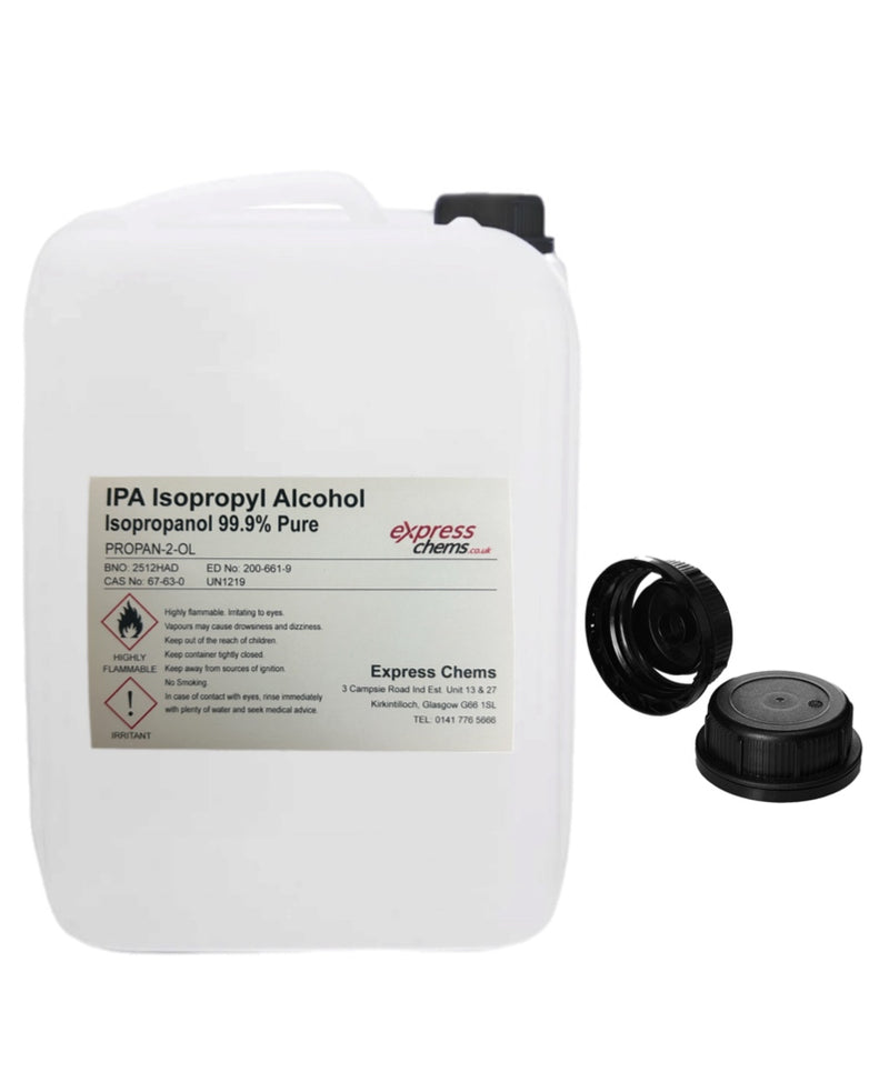 25 Litre Jerry Can Isopropyl Isopropanol Alcohol 99.9% Pure