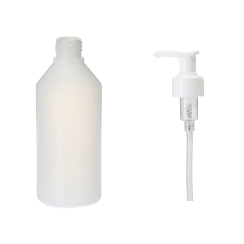 250ml Natural HDPE Plastic Bottles