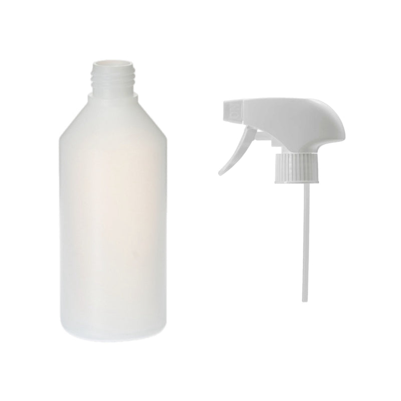 250ml Natural HDPE Plastic Bottles