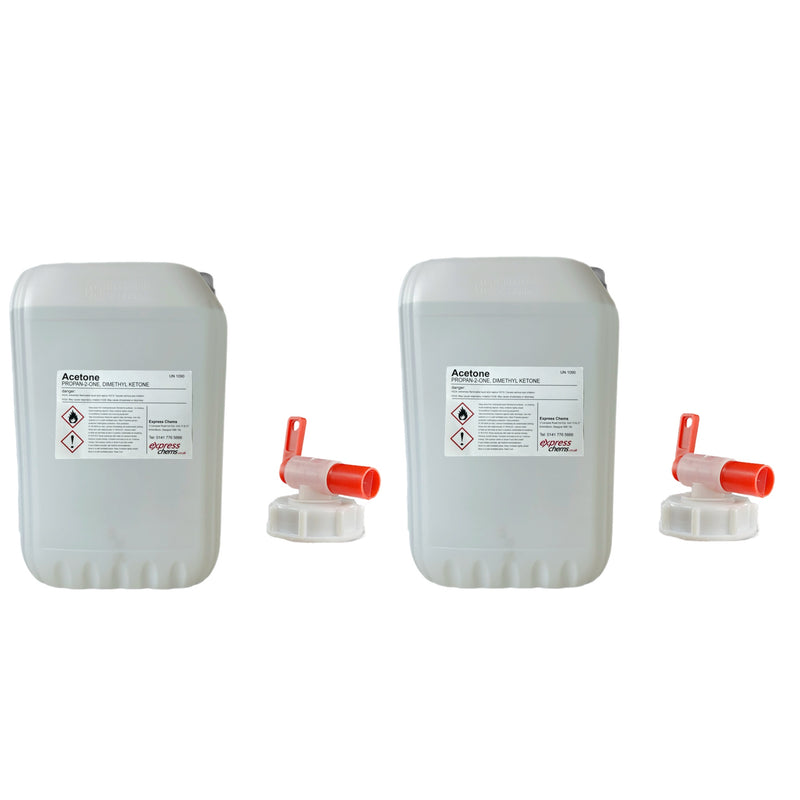 Acetone 99.5% Pure Available in Sizes 100ml to 100 Litres