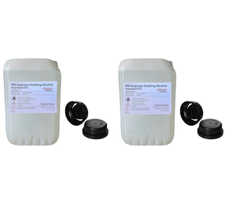 Isopropyl Isopropanol Alcohol 91% 100ml to 100 Litres