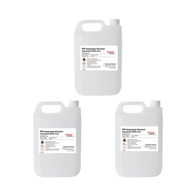 Isopropyl Isopropanol Alcohol 99.9% Pure
