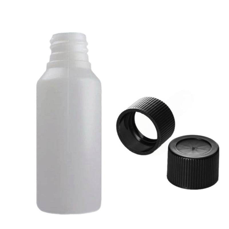 50ml Natural HDPE Plastic Bottles