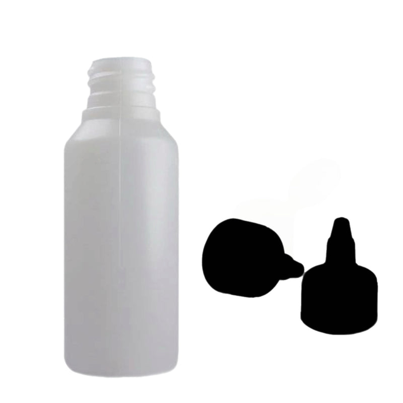 50ml Natural HDPE Plastic Bottles