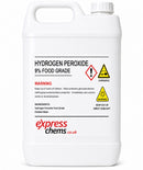 Hydrogen Peroxide 9% - Food Grade - 100ml - 100 Litres