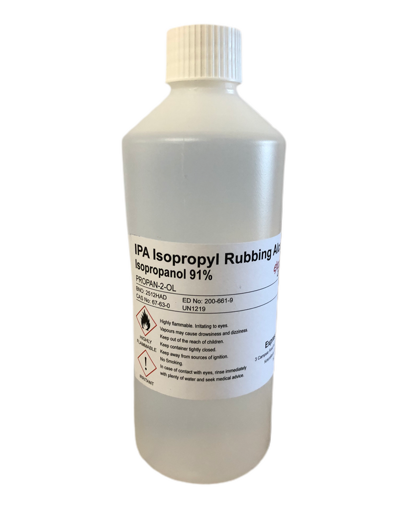 Isopropyl Alcohl Isopropanol 99.9% Pure Rubbing Lab Grade 500ml CAP / Spray
