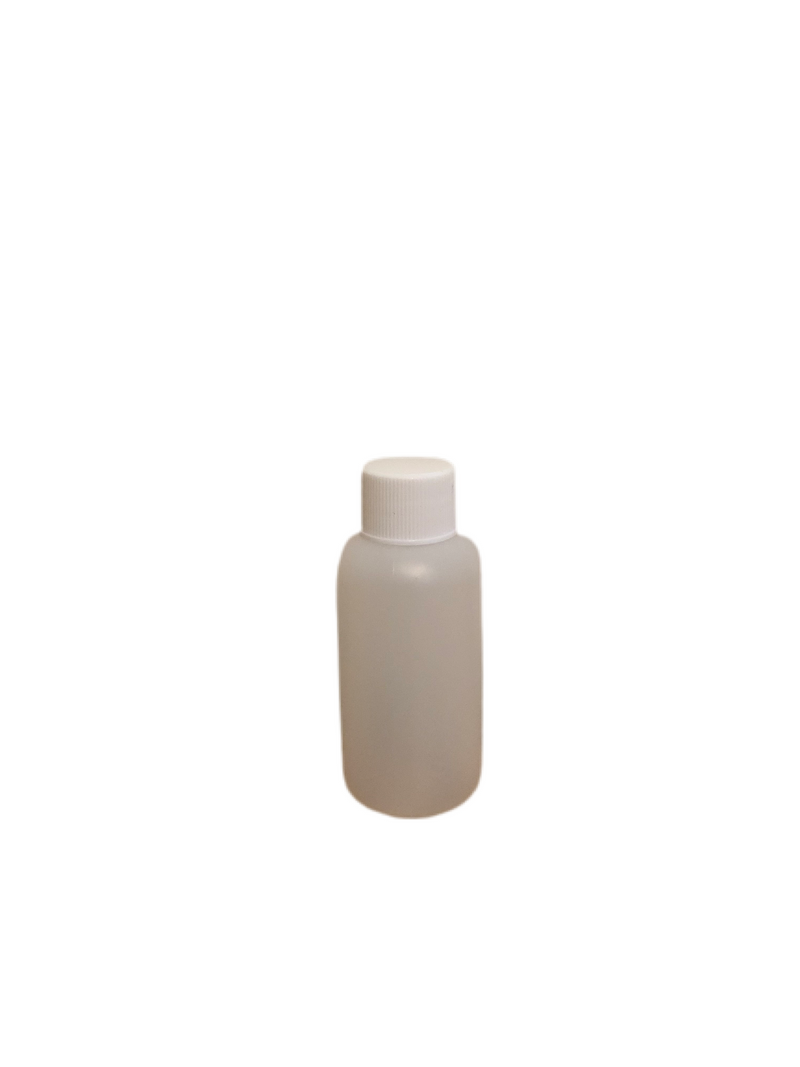 HDPE Natural Plastic Bottles Comes With White Screw Caps 30ml to 1Litre