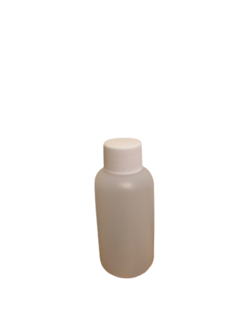 HDPE Natural Plastic Bottles Comes With White Screw Caps 30ml to 1Litre