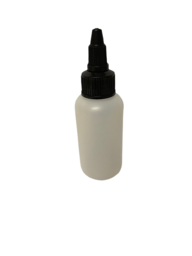 HDPE Natural Plastic Food Grade Bottles Comes With Black Twist Top Caps 30ml to 1Litre
