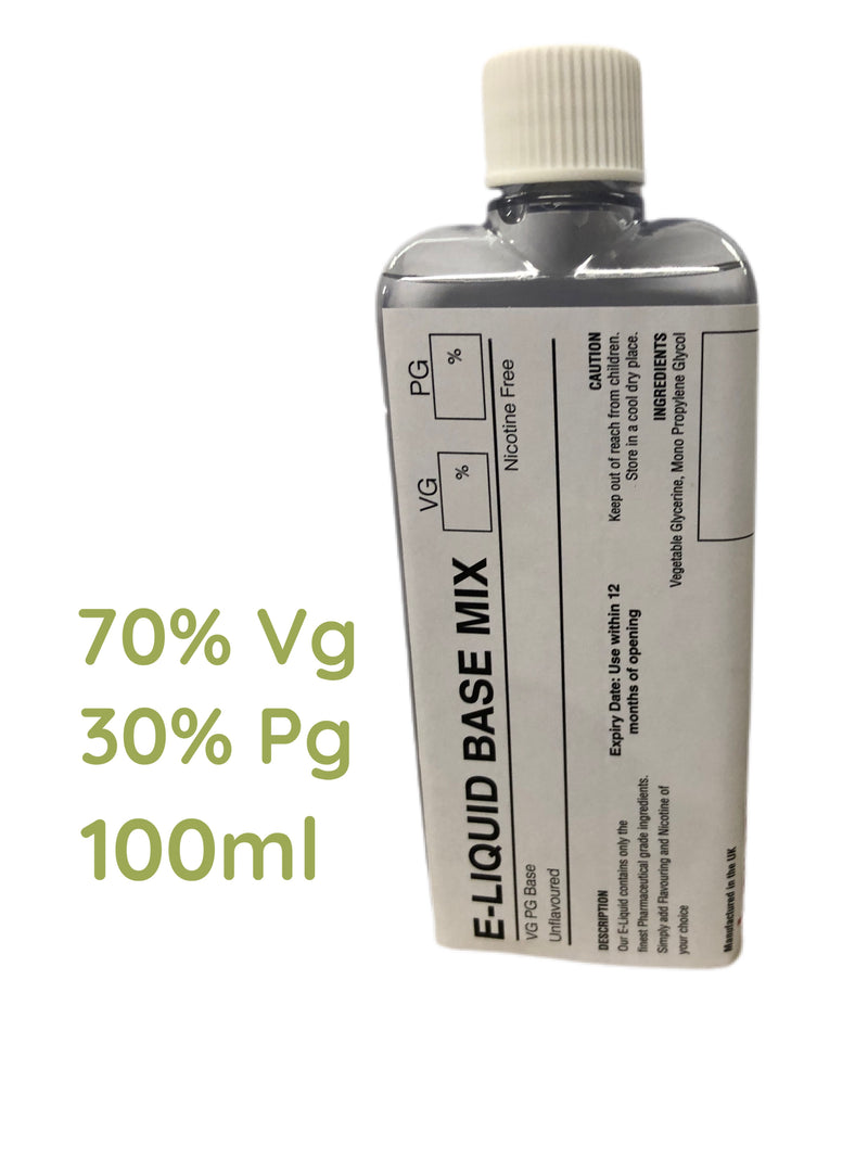 VG I PG Premixed BASE MIX for DIY Liquid 80/20,70/30 60/40 50/50 Glycerine, Glycol