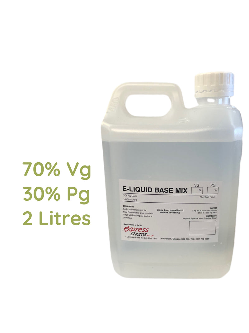 VG I PG Premixed BASE MIX for DIY Liquid 80/20,70/30 60/40 50/50 Glyce