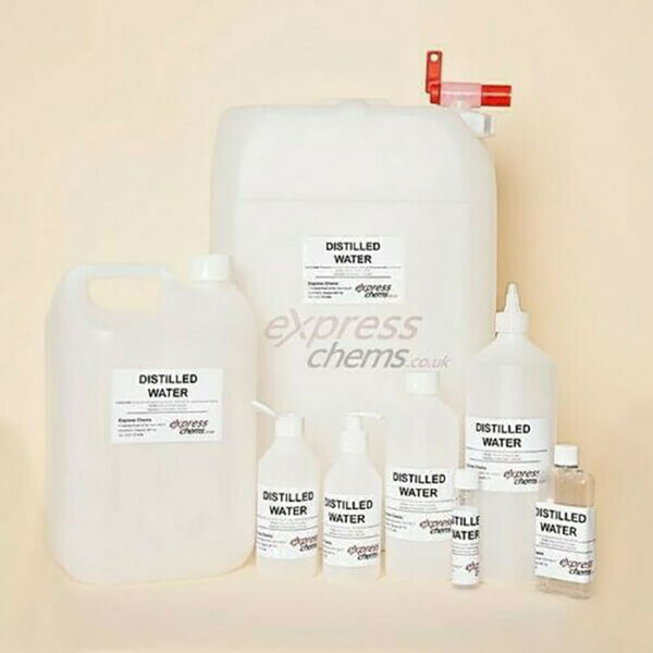 Distilled Water 100ml to 100 Litres